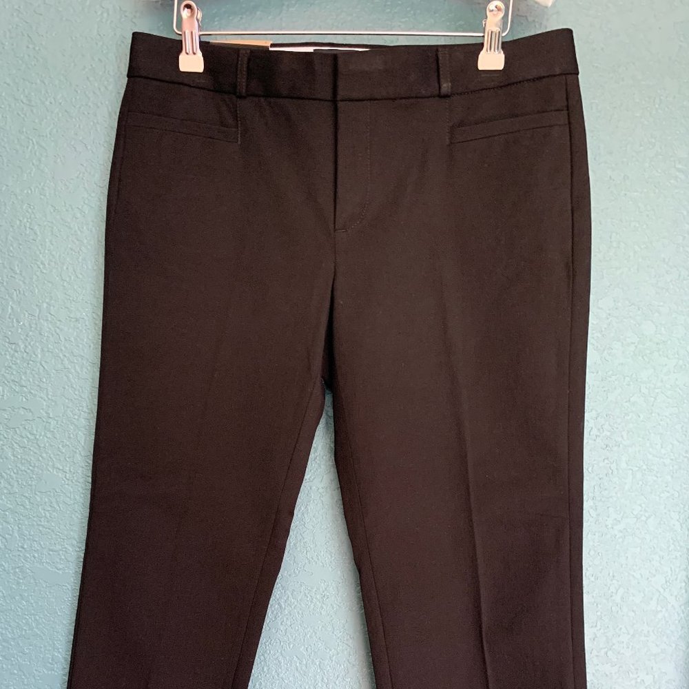 Banana Republic Factory NWT Black Sloan Crop